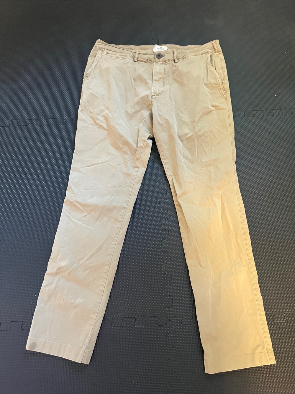 Marine Layer Men's Khaki Chino Pants - Neutral Beige 32x30